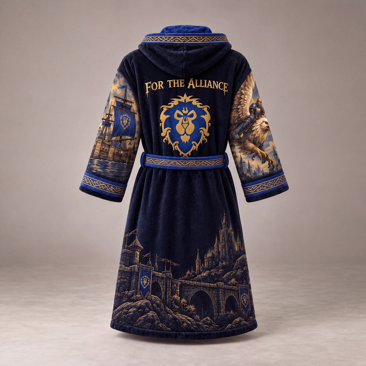 Alliance Edition heated robe, back